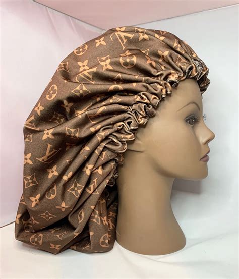 lv hair bonnet